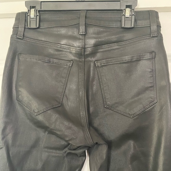 L’Agence Ultra High Rise Skinny Pant in Noir Black - Picture 4 of 5